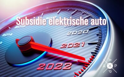 subsidie elektrische auto