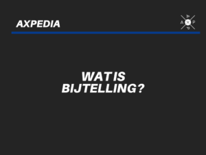 wat is bijtelling