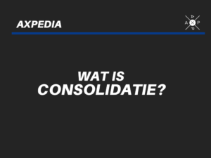 wat is consolidatie