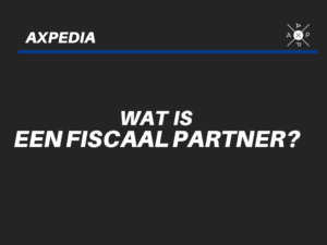 wat is een fiscaal partner