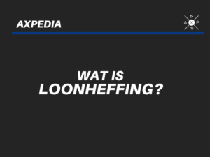 wat is loonheffing