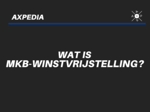 wat is mkb-winstvrijstelling