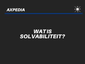 wat is solvabiliteit