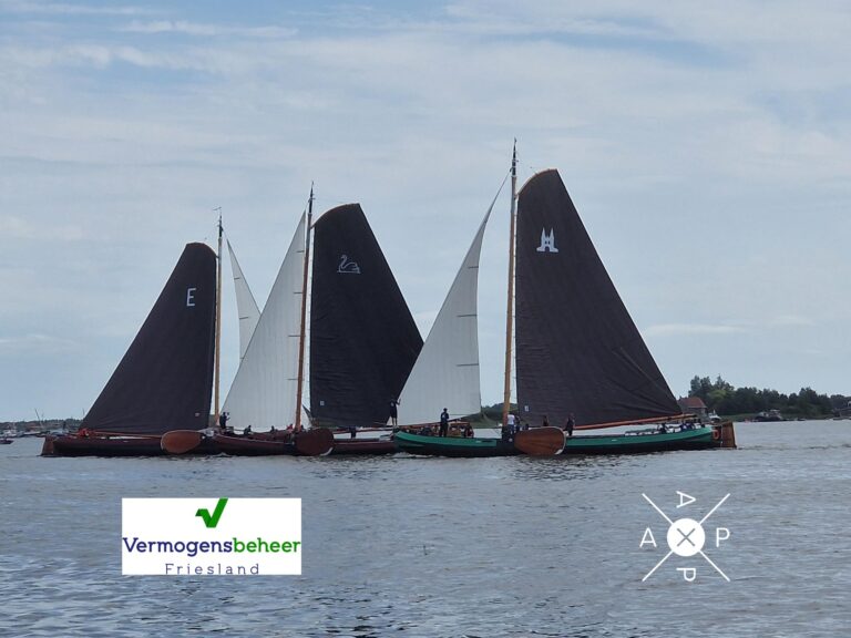 Skûtsjesilen met Vermogensbeheer Friesland
