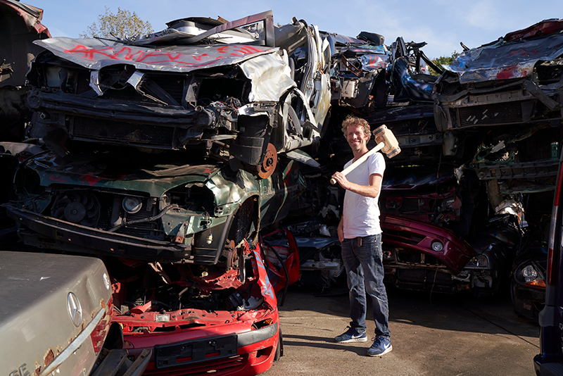 Merlijn bij Carsmash