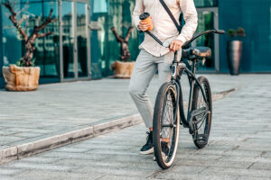 Fiets van de zaak